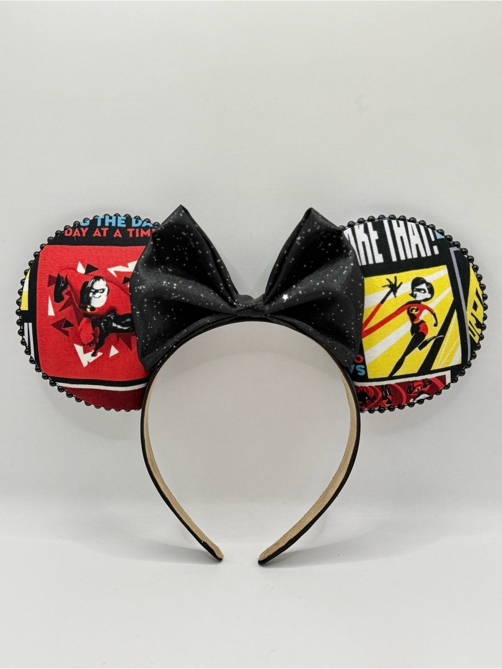 Black Incredibles Kids Costume Ear Headband